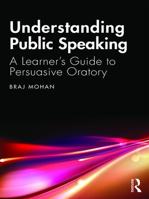 cover image of Understanding Public Speaking